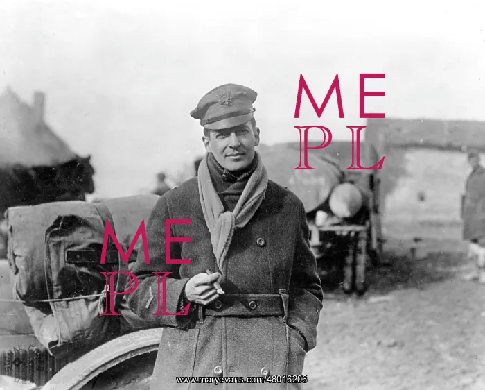 : Brigadier General Macarthur at St Juvin, Ardennes, France : Brigadier General Macarthur at St Juvin, Ardennes, France