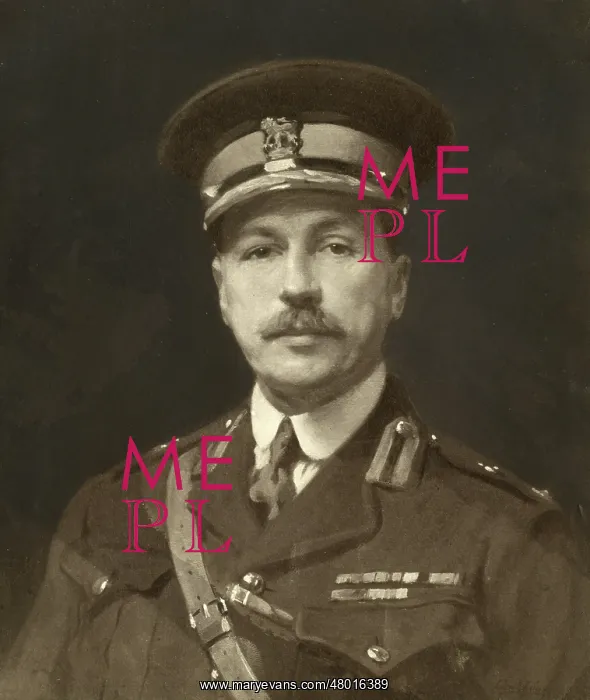 : Brigadier General Malcolm Peake, British army officer, WW1 : Brigadier General Malcolm Peake, British army officer, WW1