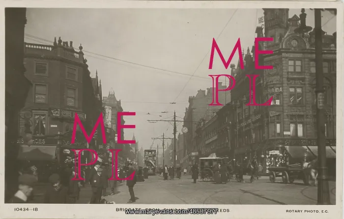  : Briggate, Leeds, Yorkshire, England