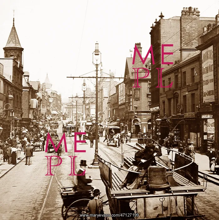  : The Briggate, Leeds, Victorian period