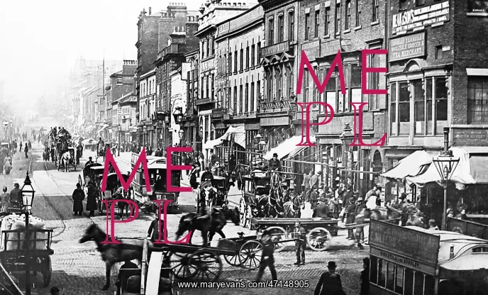  : The Briggate, Leeds - Victorian period