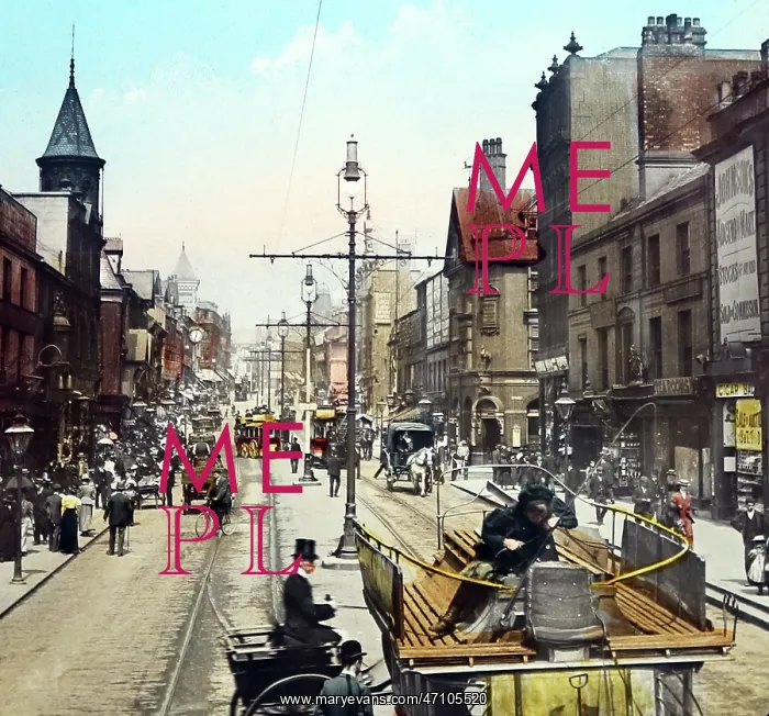  : Briggate, Leeds, Yorkshire, Victorian period