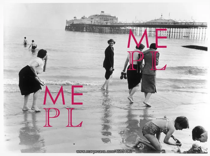 : BRIGHTON BEACH / PIER 1957 : BRIGHTON BEACH / PIER 1957