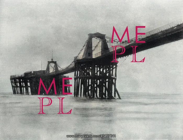 : Brighton Chain Pier 1896 : Brighton Chain Pier 1896