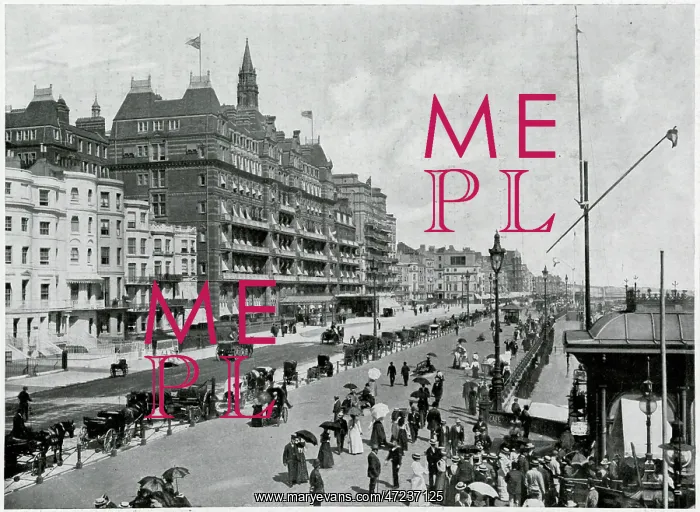  : Brighton on King's Road 1890s