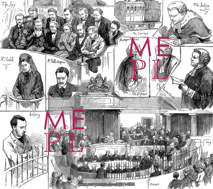 : Brighton railway murder - Percy Lefroy Mapleton in court : Brighton railway murder - Percy Lefroy Mapleton in court