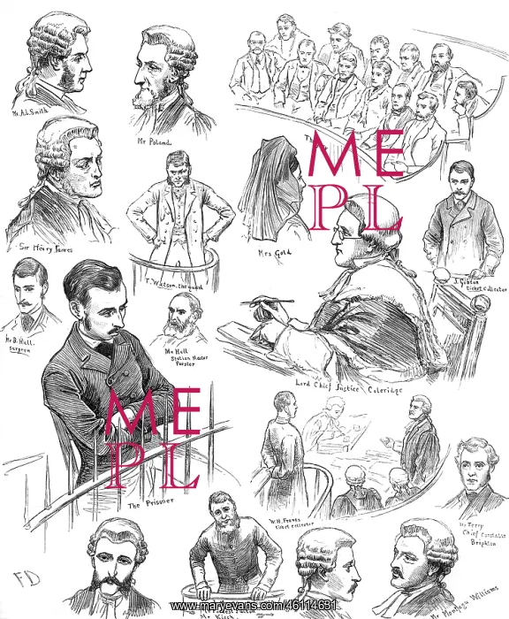 : Brighton railway murder, trial of Percy Lefroy Mapleton : Brighton railway murder, trial of Percy Lefroy Mapleton