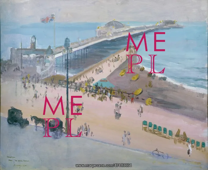: Brighton from the Royal Albion ' with pier : Brighton from the Royal Albion ' with pier