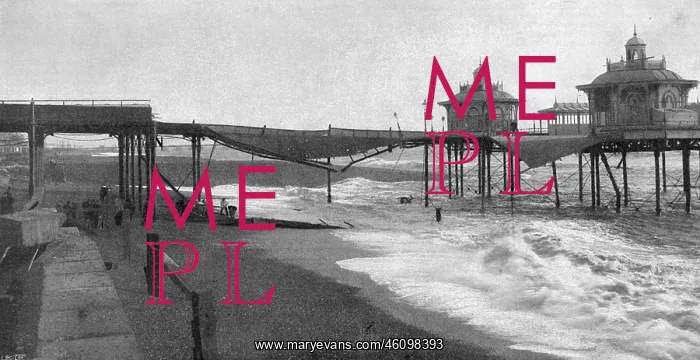 : BRIGHTON / WEST PIER 1896 : BRIGHTON / WEST PIER 1896