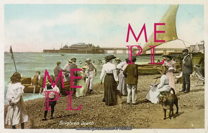 : Brighton's pebbly beach : Brighton's pebbly beach