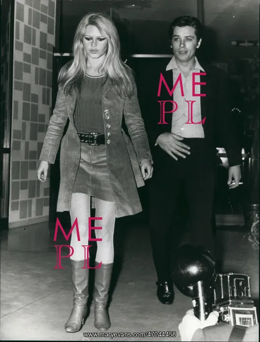 : Brigitte Bardot and Alain Delon in Rome : Brigitte Bardot and Alain Delon in Rome
