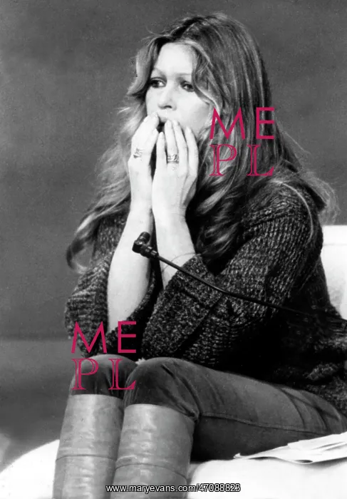 : Brigitte Bardot, French actress, animal welfare discussion : Brigitte Bardot, French actress, animal welfare discussion