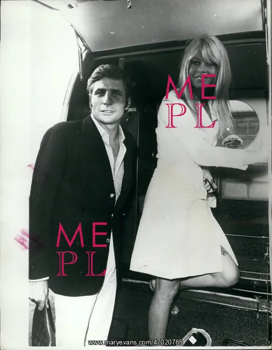 : Brigitte Bardot and Gunter Sachs in Germany : Brigitte Bardot and Gunter Sachs in Germany