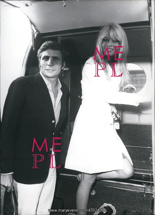: Brigitte Bardot and Gunter Sachs in Germany : Brigitte Bardot and Gunter Sachs in Germany