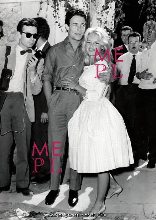 : Brigitte Bardot and Jacques Charrier get married : Brigitte Bardot and Jacques Charrier get married