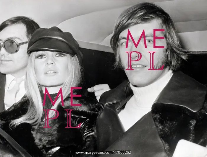 : Brigitte Bardot and Patrick Gilles in London : Brigitte Bardot and Patrick Gilles in London