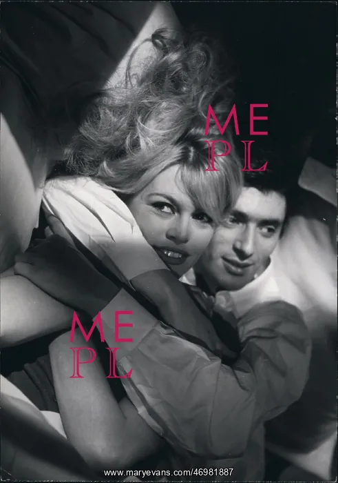 : Brigitte Bardot and Sami Frey in screen test : Brigitte Bardot and Sami Frey in screen test