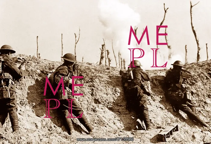  : Briish troops at Passchendale during the First World War
