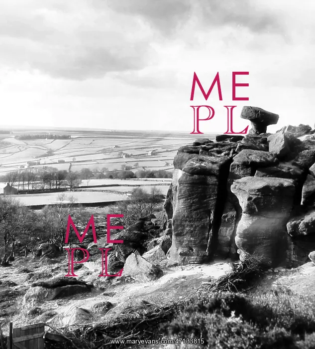  : Brimham Rocks in the 1930s