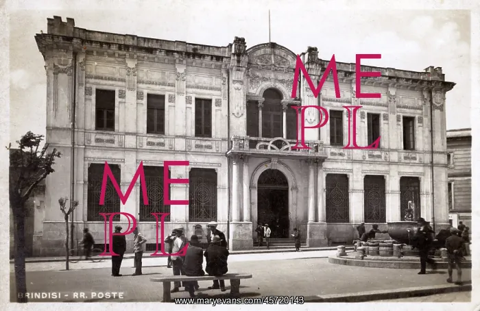  : Brindisi, Italy - The Post Office