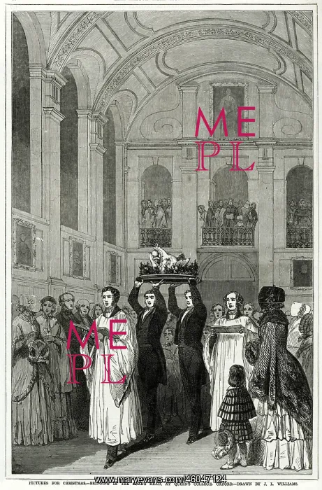 : Bringing in the boar's head 1846 : Bringing in the boar's head 1846