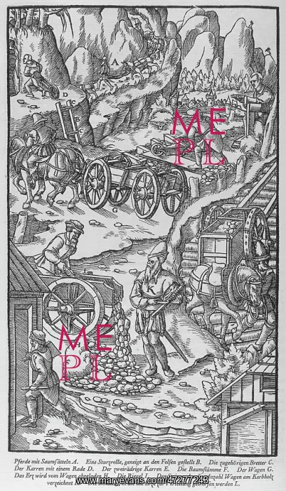 : BRINGING ORE FROM MINES : BRINGING ORE FROM MINES