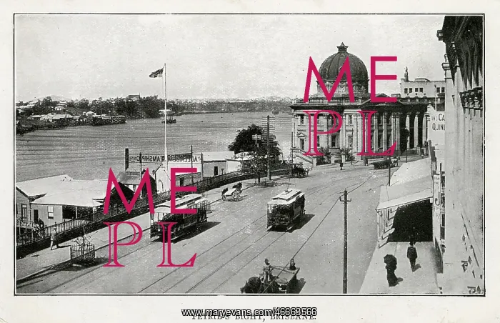 : Brisbane, Queensland, Australia, Petrie Bight, Customs House : Brisbane, Queensland, Australia, Petrie Bight, Customs House