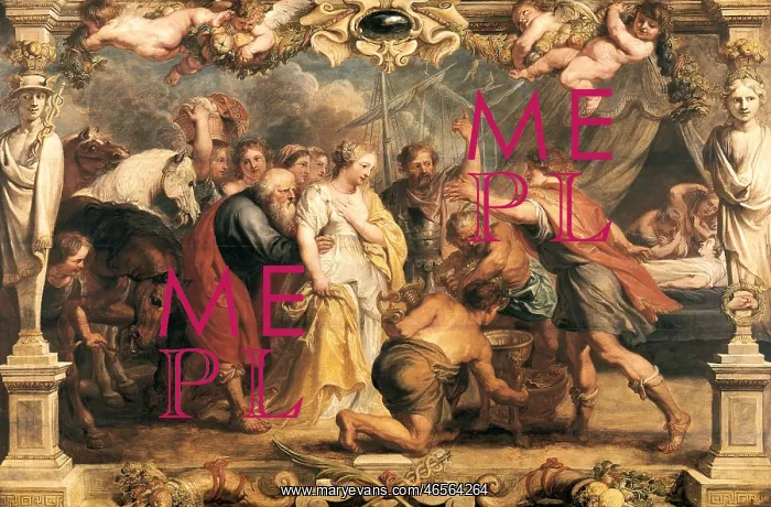 : Briseis Given back to Achilles : Briseis Given back to Achilles