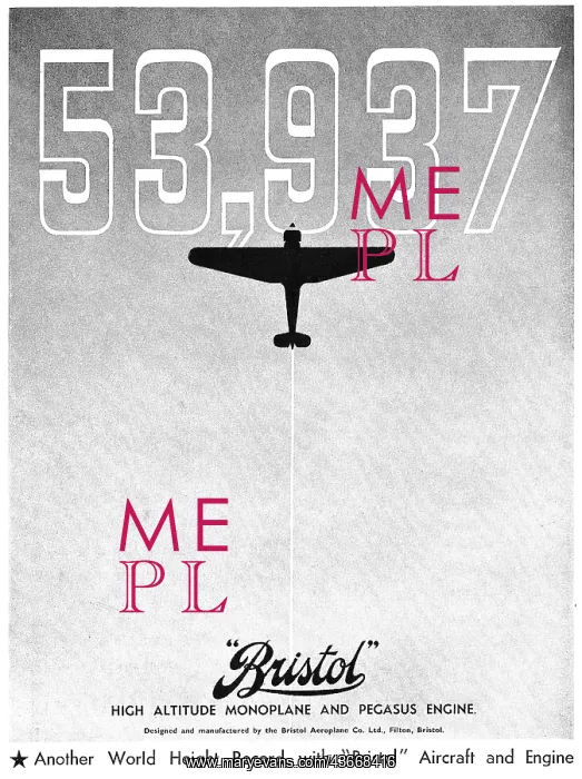 : Bristol 138A Monoplane : Bristol 138A Monoplane