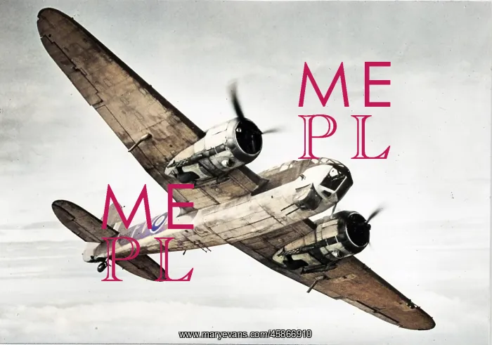 : Bristol 149 Blenheim IV banking