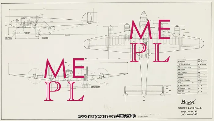 : Bristol 159 Heavy Bomber study to Spec B1 / 39 : Bristol 159 Heavy Bomber study to Spec B1 / 39