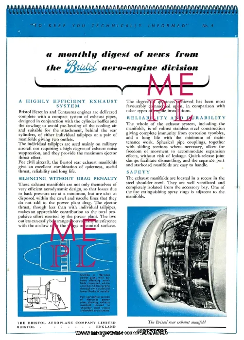 : Bristol Aero Engine Division - Monthly Digest #4 : Bristol Aero Engine Division - Monthly Digest #4