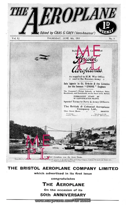 : Bristol Aeroplane Co Congratulate 'The : Bristol Aeroplane Co Congratulate 'The