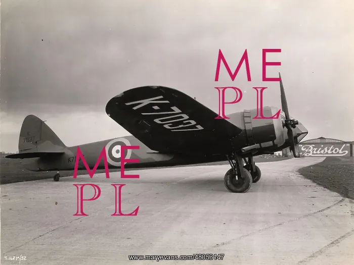 : Bristol Blenheim I K7037 from the first production batch : Bristol Blenheim I K7037 from the first production batch