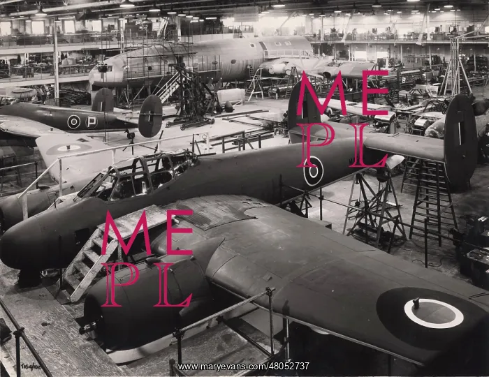 : Bristol Brigand prototypes under construction at Filton : Bristol Brigand prototypes under construction at Filton