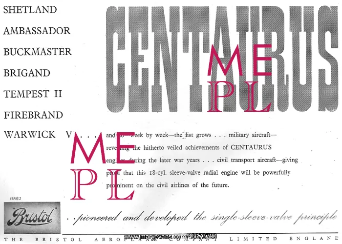  : Bristol Centaurus