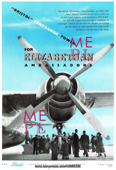 : Bristol Centaurus - Airspeed Ambassador - Elizabethan : Bristol Centaurus - Airspeed Ambassador - Elizabethan
