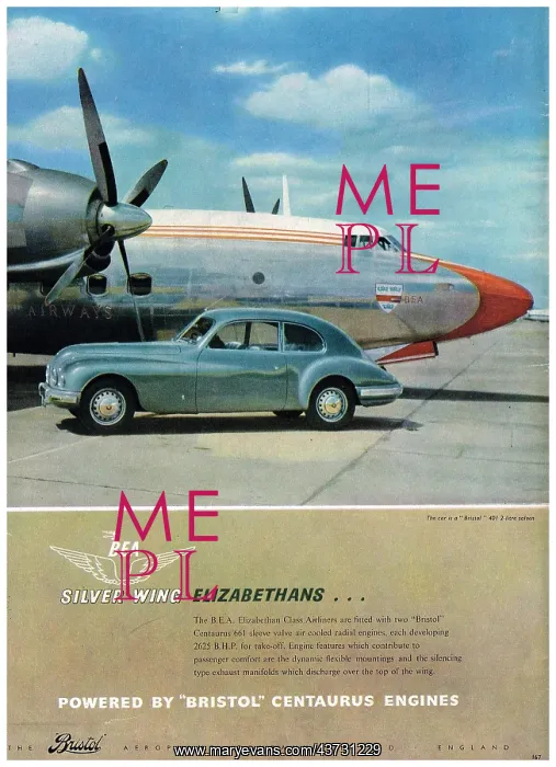 : Bristol Centaurus - Airspeed Ambassador - Elizabethan : Bristol Centaurus - Airspeed Ambassador - Elizabethan