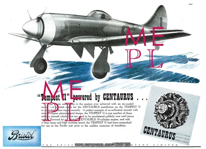 : Bristol Centaurus - Tempest II : Bristol Centaurus - Tempest II