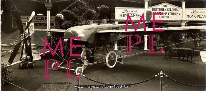 : Bristol-Coanda Monoplane at the Olympia Show 1913 : Bristol-Coanda Monoplane at the Olympia Show 1913