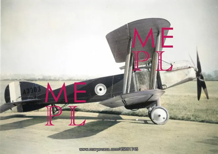 : Bristol F 2A prototype two-seat fighter plane : Bristol F 2A prototype two-seat fighter plane