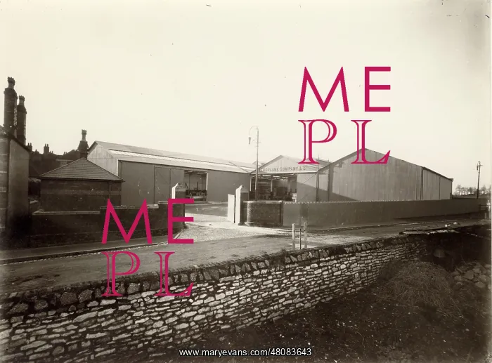 : The Bristol Filton works in October 1910 : The Bristol Filton works in October 1910