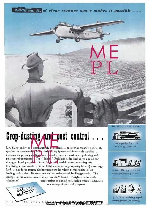 : Bristol Freighter Aircraft For Crop : Bristol Freighter Aircraft For Crop