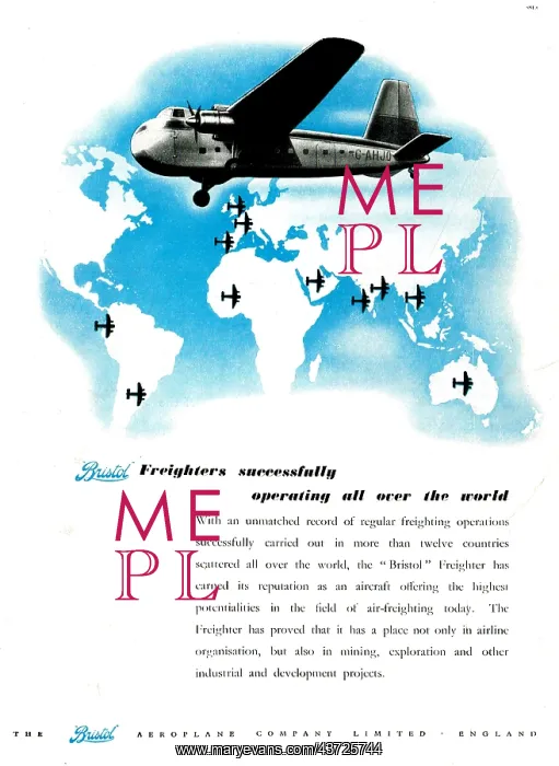 : Bristol Freighter - Bristol Wayfarer - Bristol Type 170 : Bristol Freighter - Bristol Wayfarer - Bristol Type 170