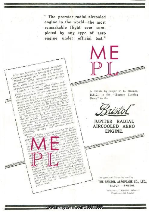 : Bristol Jupiter The Premier Radial : Bristol Jupiter The Premier Radial
