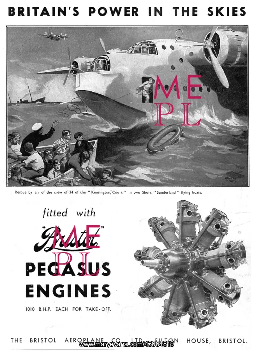 : Bristol Pegasus - Sunderland ASR : Bristol Pegasus - Sunderland ASR