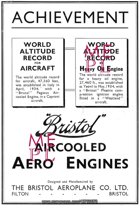 : Bristol Phoenix Compression Ignition Aero Engine : Bristol Phoenix Compression Ignition Aero Engine