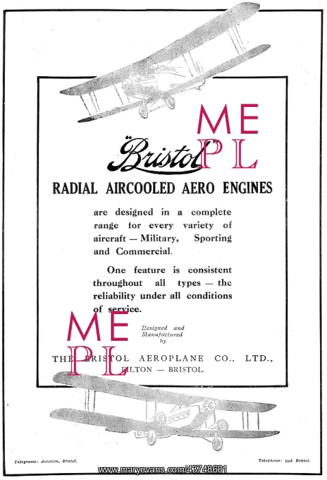: Bristol Radial Aircooled Aero Engines : Bristol Radial Aircooled Aero Engines