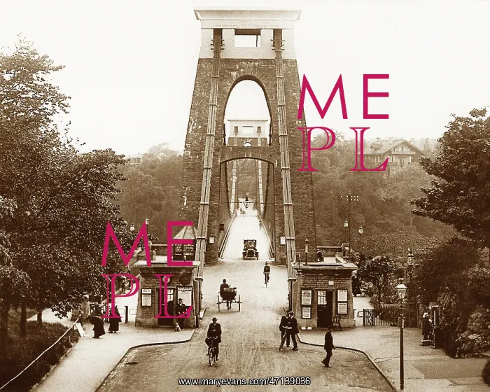  : Bristol Suspension Bridge probably 1920s