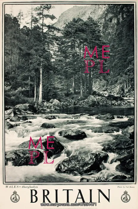 : Britain poster, Aberglaslyn, Wales : Britain poster, Aberglaslyn, Wales